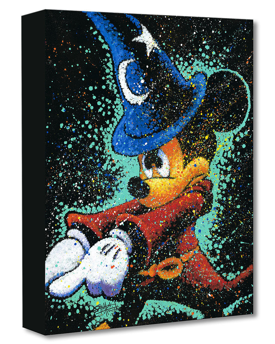 Mickey Casts a Spell -  Disney Treasure On Canvas